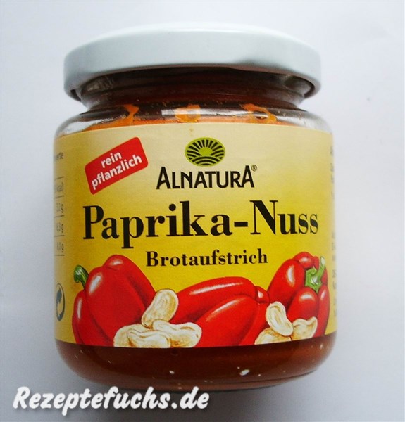 Aufstrich Paprika Nuss