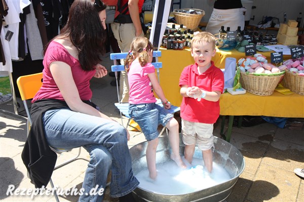 Badende Kinder