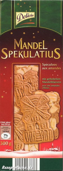 Borggreve Mandel Spekulatius
