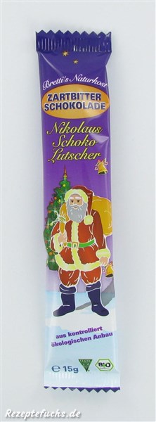 Bretti's Naturkost Nikolaus Schoko Lutscher