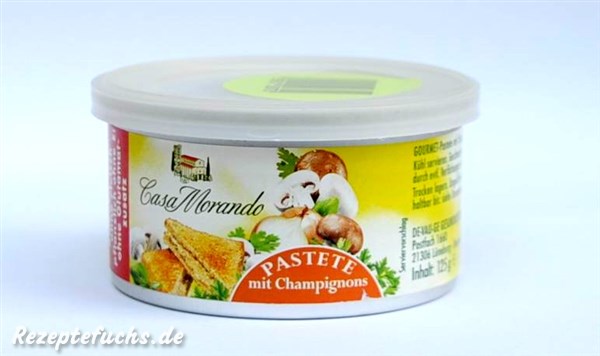 Casa Morando Pastete mit Champignons
