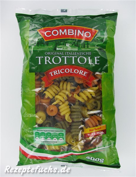 Combino Trottole Tricolore (Nudeln)