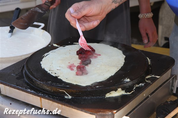 Crepes mit Füllung