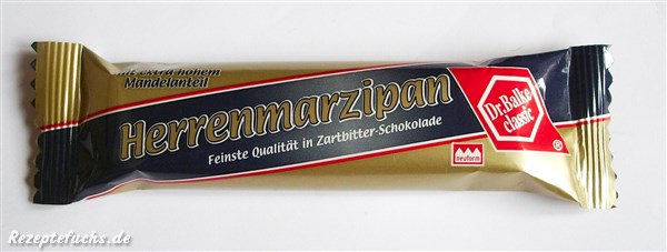 Dr. Balke classic Herrenmarzipan in Zartbitterschokolade
