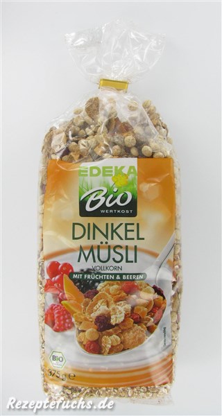 Edeka Bio Wertkost Dinkel Müsli Vollkorn