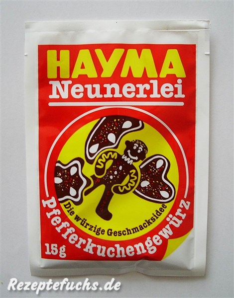 HAYMA Neunerlei Pfefferkuchengewürz