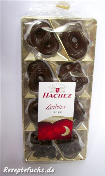 Hachez Zartbitter Ringe