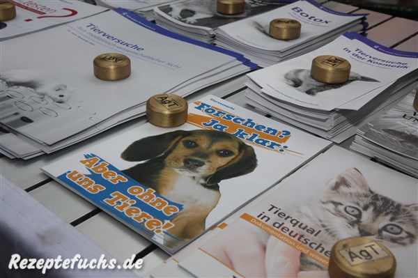 Informationsmaterial "Ärzte gegen Tierversuche"