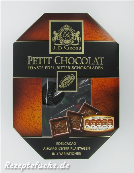 J.D. Gross Petit Chocolat Feinste Edelbitter