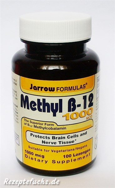 Jarrow Formulas Methyl B-12 1000mcg
