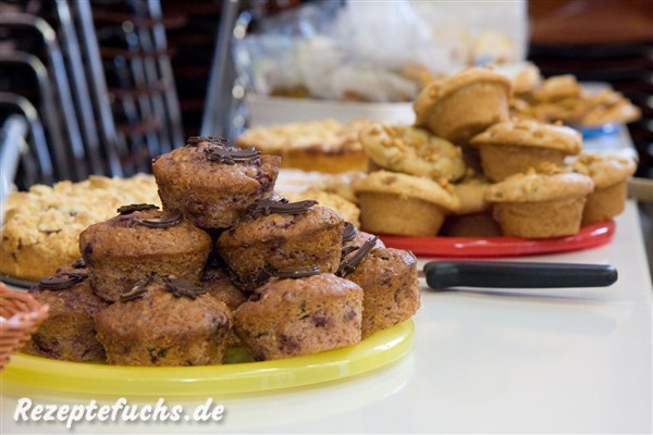 Muffins auf dem Buffet