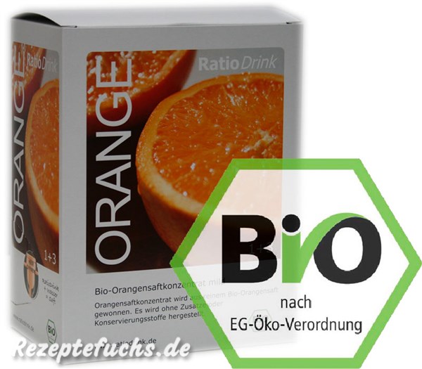 RatioDrink Bio-Orangensaftkonzentrat mild