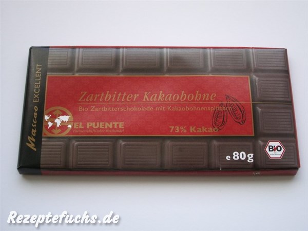 Schokolade mit Schokosplittern