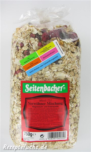 Seitenbacher Verwöhner Mischung (Müsli)