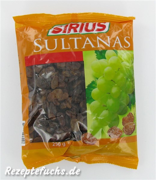 Sirius Sultanas (ungeschwefelte Sultaninen)