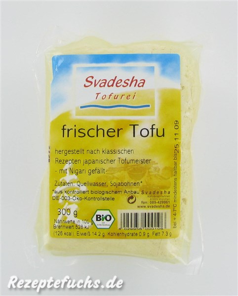 Svadesha frischer Tofu