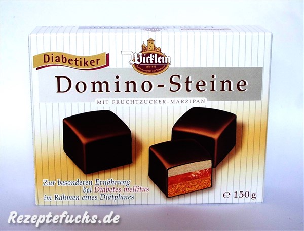 Wicklein Diabetiker Domino-Steine