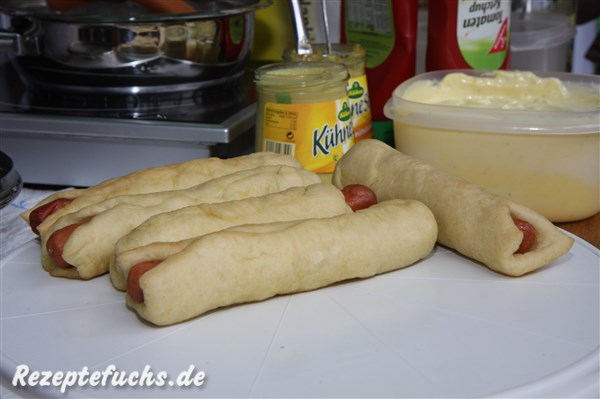 Würstchen im Schlafrock