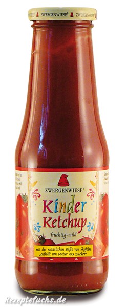 Zwergenwiese Kinder Ketchup ohne Zuckerzusatz