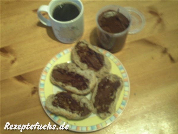 veganer Nussnougat Aufstrich