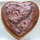 "Birne-Helene"-Variante (mit Dosen-Birnenstückchen im Teig) - sehr zu empfehlen!