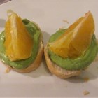 Avocado-Orangen-Häppchen