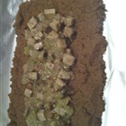 Die Füllung auf den ausgestrichenen Teig geben...