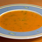 Kürbis-Tomaten-Suppe