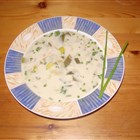 Lauchcremesuppe