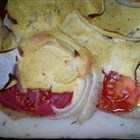 Nahaufnahme - beachtet die Kräuter im Teig :)