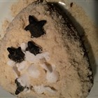 Schildkrötengelege mit essbarem Sand