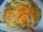 Gemüsespaghetti mit Orangen-Curry-Sauce