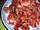 Roter Reissalat mit scharfem Dressing