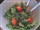 Rucolasalat mit Tomaten und Kürbiskernen