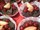 Schokotörtchen mit frischen Beeren
