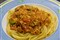 Spaghetti mit Zucchini-Bolognese