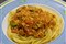 Spaghetti mit Zucchini-Bolognese