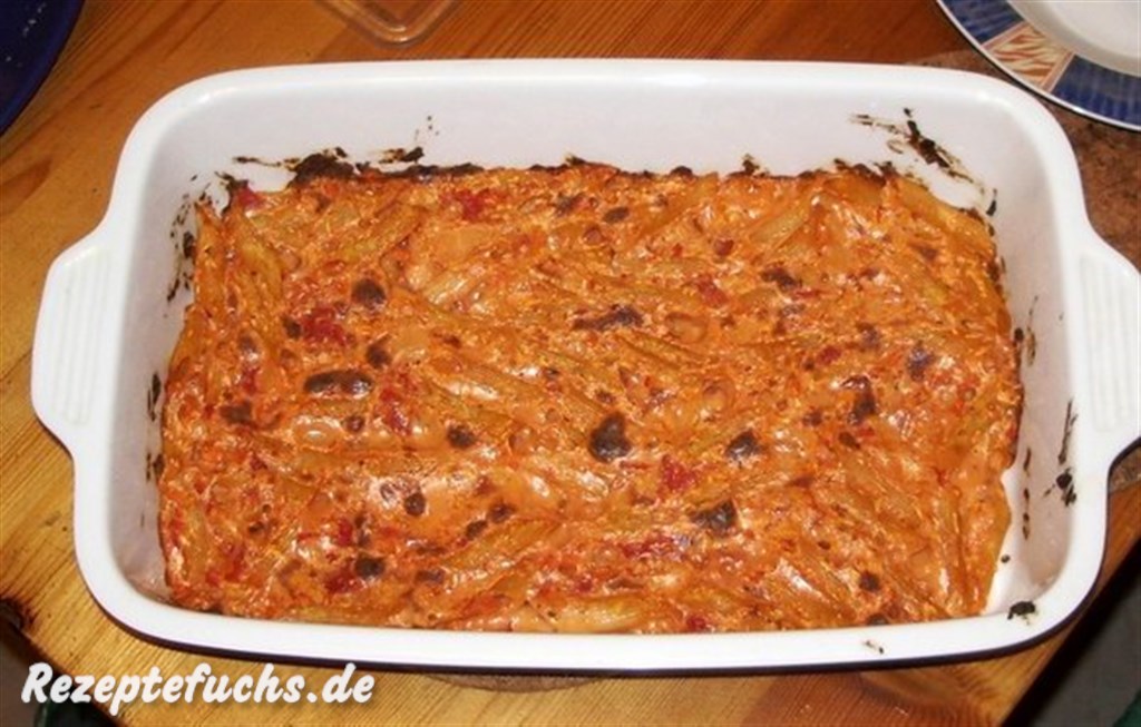 Nudel-Käse-Auflauf