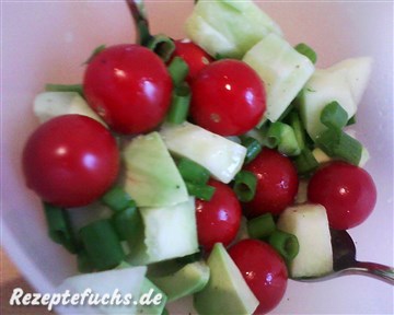 Avocado-Melonen-Salat