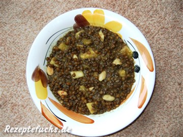Linsen-Weizen-Curry