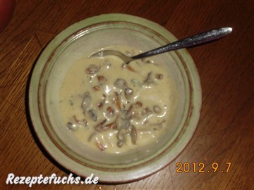cremige Kartoffel-Pfifferling-Suppe
