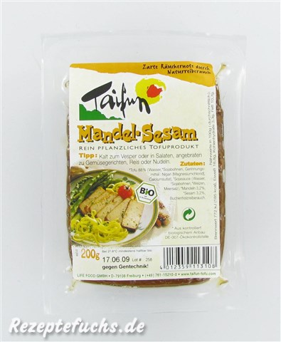 Taifun Tofu-Schnitte Mandel-Sesam 4012359113108